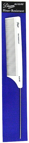 Diane Heat Resistant Metal Tail Comb 8"