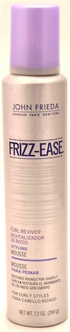 John Frieda Frizz-Ease Curl Reviver Styling Mousse 7.2 oz.